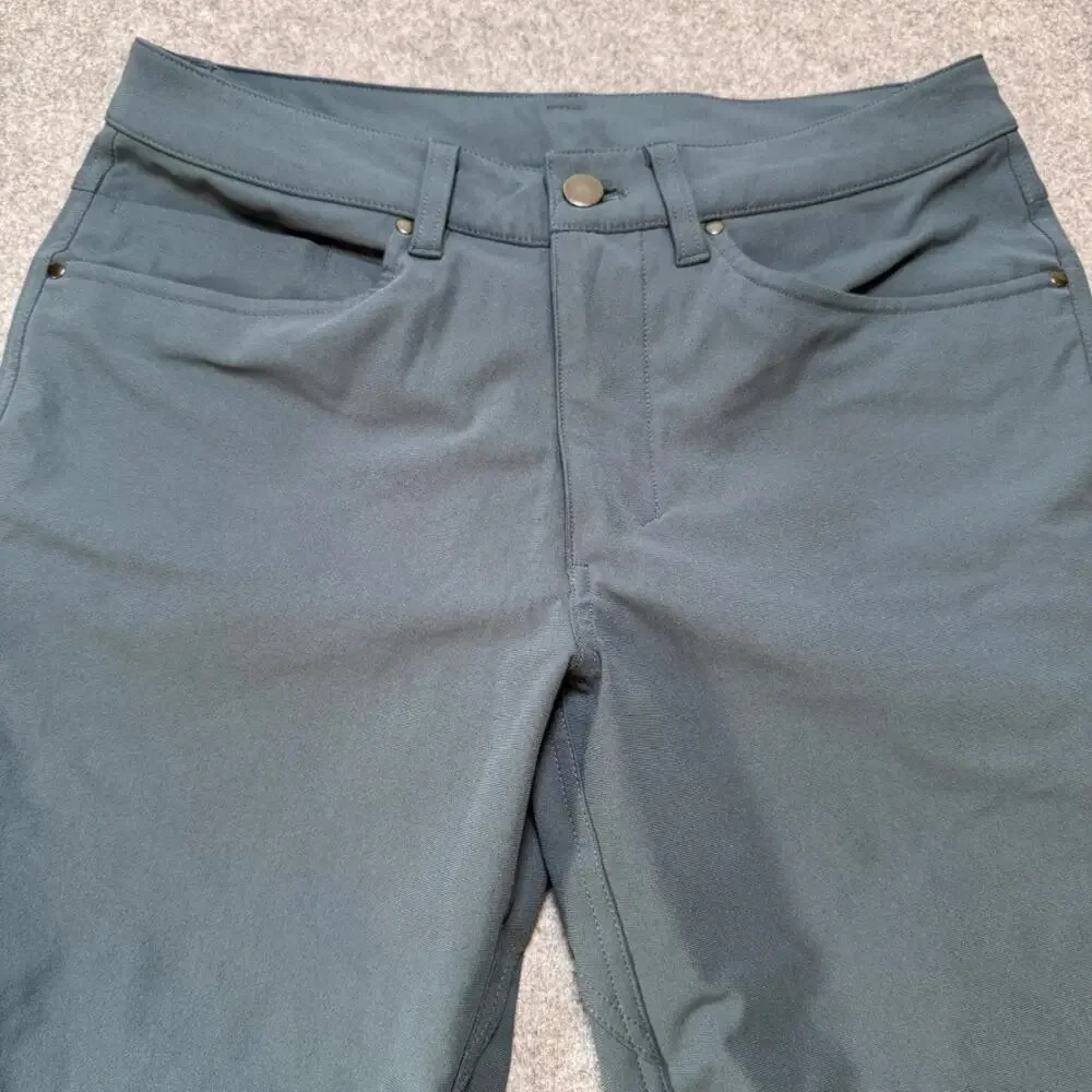 Lululemon ABC Pant Slim Warpstreme Men’s 29 30x28 Gray Blue Golf Travel